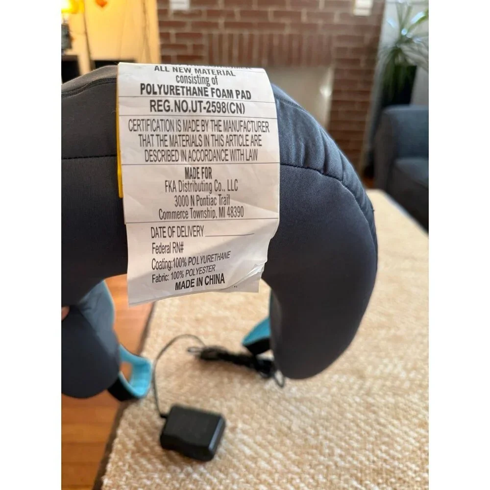 Homedics blue and Gray neck massager